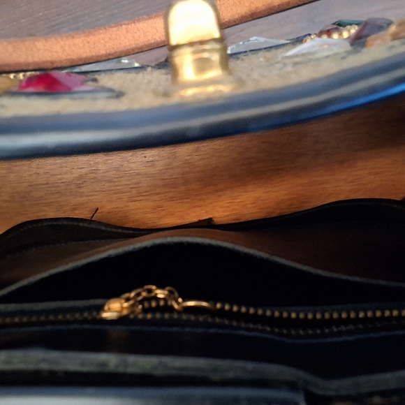 🎄🤶 🎁 RARE.Near Mint Enid Collins of Texas vintage Gltterbugs Tote 1966 NWOT. - Picture 7 of 12